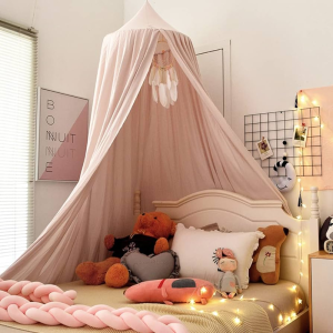 Pink Bed Canopy