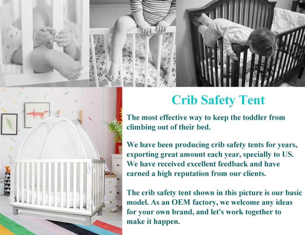 crib safety tent